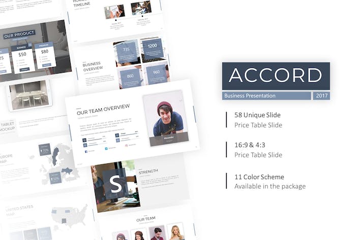 商务业务合作团队展示PPT模板 - 顶尖PPT