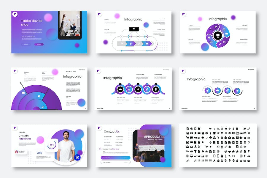 创意精美企业合作商业计划团队介绍计划总结商务通用keynote模板 - 顶尖PPT