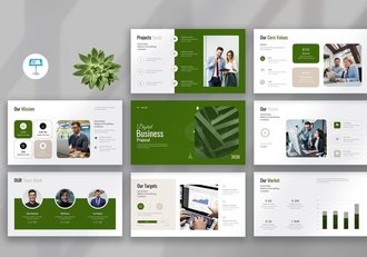 数字业务提案keynote模板 - 顶尖PPT