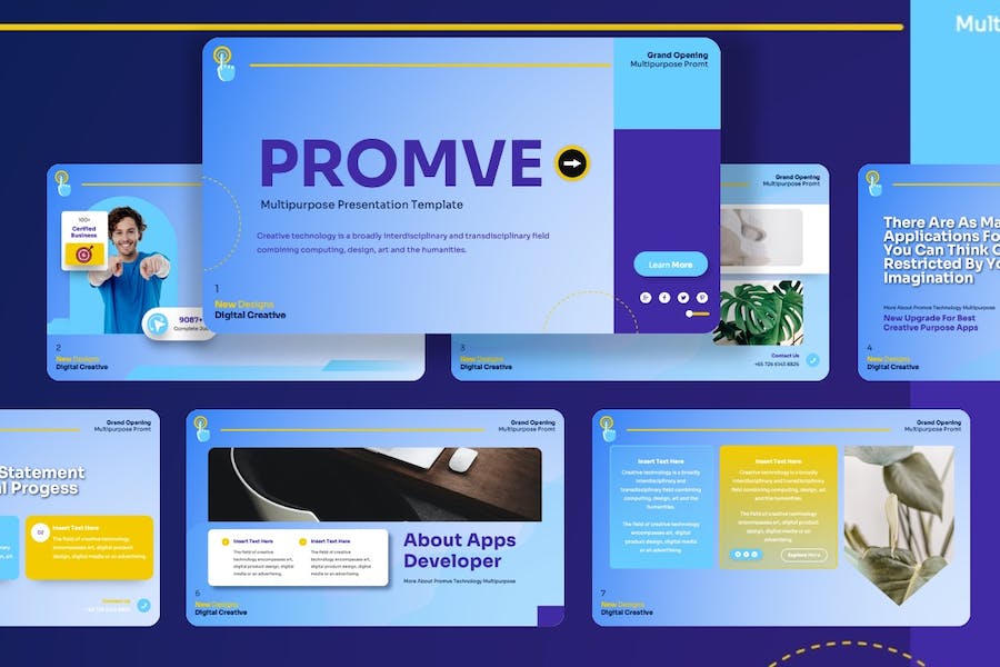 企业商务多用途PPT模板 - 顶尖PPT