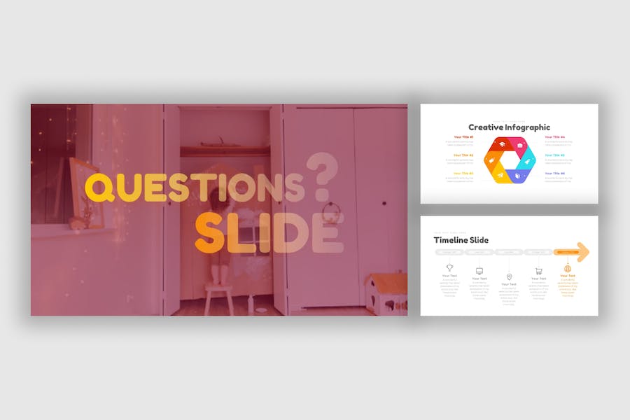 创意儿童卡通教育培训主题keynote模板 - 顶尖PPT