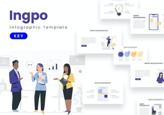 季度财务数据分析企业汇报Keynote模板 - 顶尖PPT