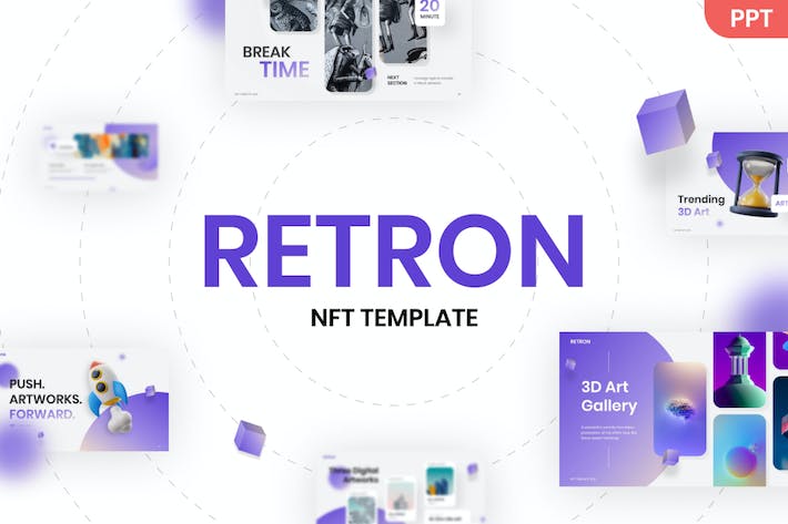 渐变紫色商业计划企业合作营销策划产品项目展示多用途PPT模板 - 顶尖PPT