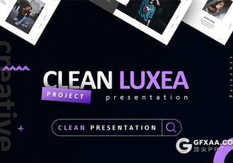 70页高端国外商务紫色PPT模板创意图形设计多用途PPT模板 - 顶尖PPT