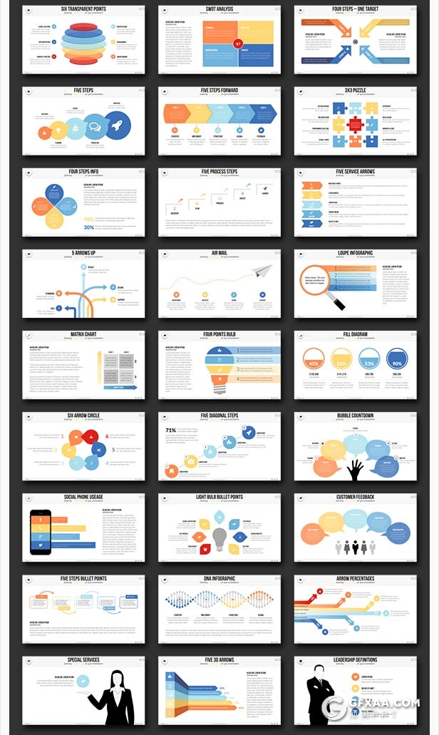 300多页国外高端keynote模板商务信息图形各国地图数据统计图标keynote模板项目样机工作汇报商务企业介绍keynote模板预设12种配色4000+矢量icon图标 - 顶尖PPT