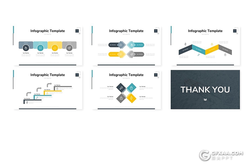 30页企业介绍工作分析总结计划keynote模板5种主题配色 - 顶尖PPT