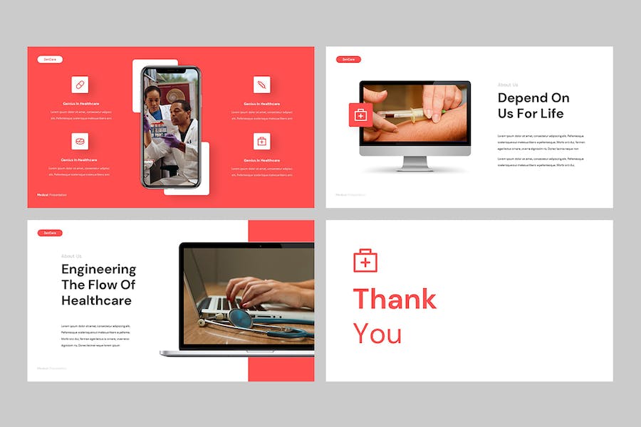 医疗健康诊疗方案展示PPT模板 - 顶尖PPT