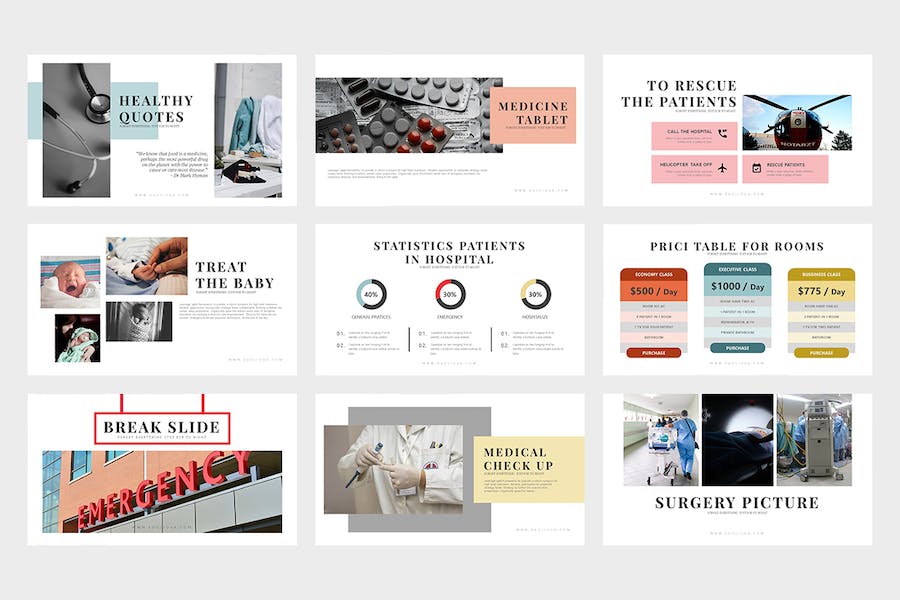 医疗健康产品发布会Keynote模板 - 顶尖PPT