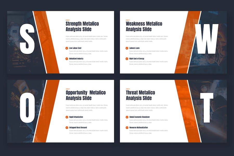 钢铁厂品牌介绍生产流程展示keynote模板 - 顶尖PPT