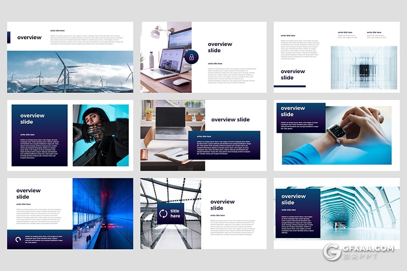 36页未来科技主题科技项目介绍展示PPT模板 - 顶尖PPT