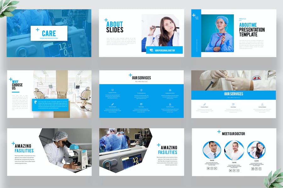 医疗护理康复方案PPT模板 - 顶尖PPT