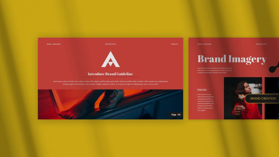 复古品牌指导方针PPT演示文稿 - 顶尖PPT