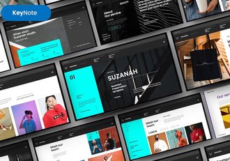 企业团队介绍商业商务通用keynote模板 - 顶尖PPT