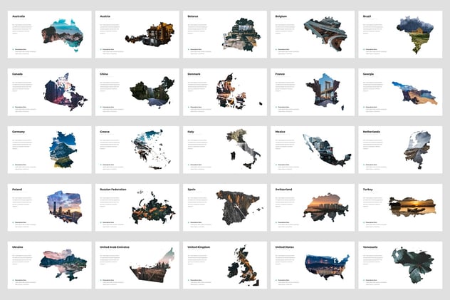 营销峰会信息图形解决方案keynote模板 - 顶尖PPT