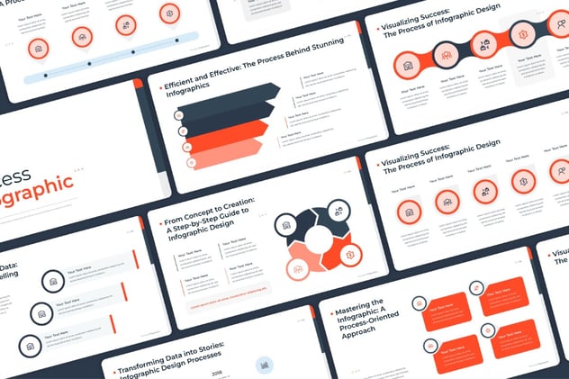 业务流程优化管理信息图形Keynote模板 - 顶尖PPT