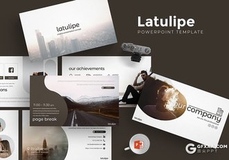 30页商务风格商业项目介绍工作汇报总结PPT模板5种主题配色 - 顶尖PPT