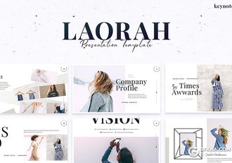 41页简约时尚服装秀女服装数据分析统计keynote模板 - 顶尖PPT