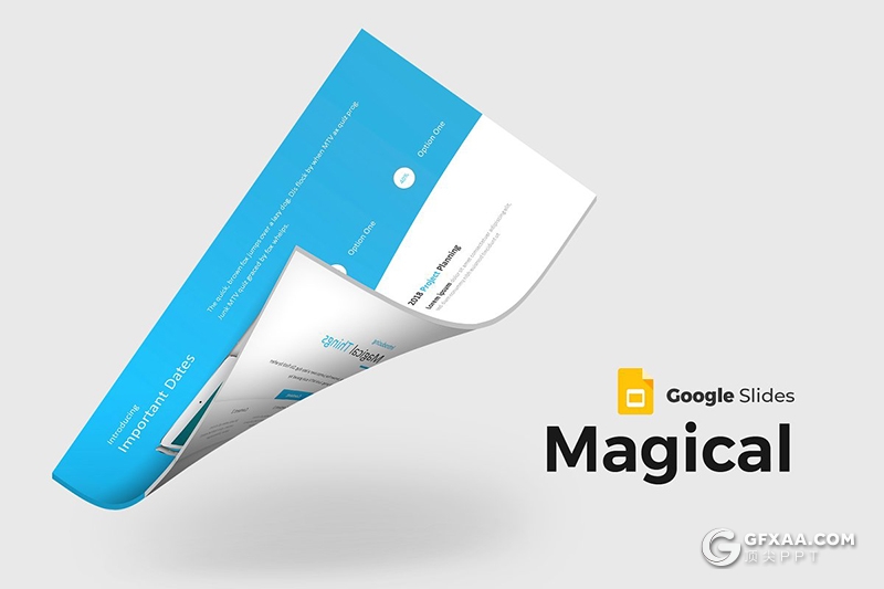 30页国外商务风格企业介绍工作总结计划Google slides模板5种主题配色 - 顶尖PPT