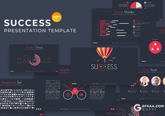 50页欧美商务团队项目合作企业介绍多用途PPT模板3种主题配色 - 顶尖PPT