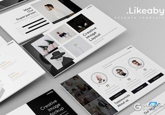 30页黑色产品介绍展示数据分析统计多用途keynote模板5种主题配色 - 顶尖PPT