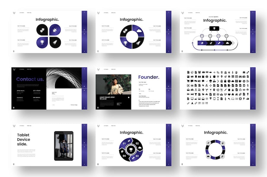 商务领域专业主题演讲展示Keynote模板 - 顶尖PPT