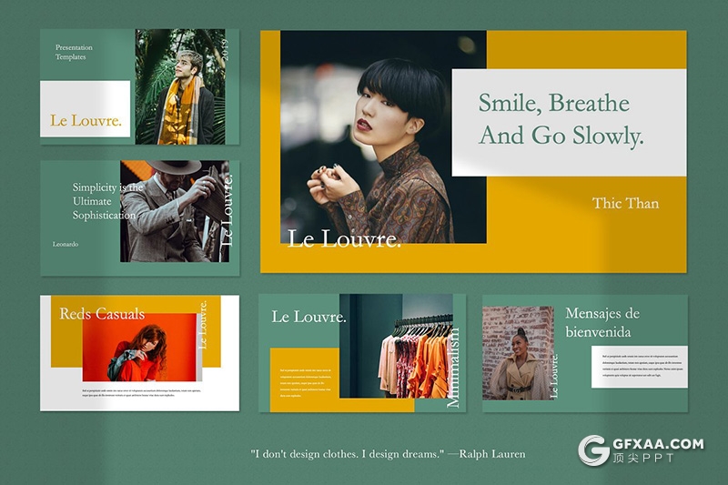 30页绿色扁平化简约时尚风格PPT模板 - 顶尖PPT