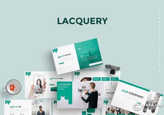 30页企业项目合作介绍工作总结计划多用途PPT模板5种主题配色 - 顶尖PPT