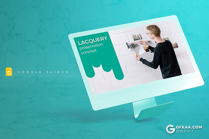 30页企业项目合作介绍工作总结计划多用途Google slides模板5种主题配色 - 顶尖PPT