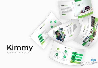 30页商务项目介绍工作总结汇报计划多用途keynote模板5种主题配色 - 顶尖PPT