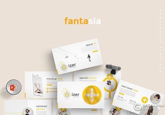 30页5种配色创意图形版式设计女性行业主题PPT模板 - 顶尖PPT