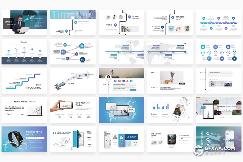 319页国外高端商务PPT模板创意商务卡通人物概念插画ppt可编辑国家地图智能信息图形PPT商务图形图标PPT模板 - 顶尖PPT