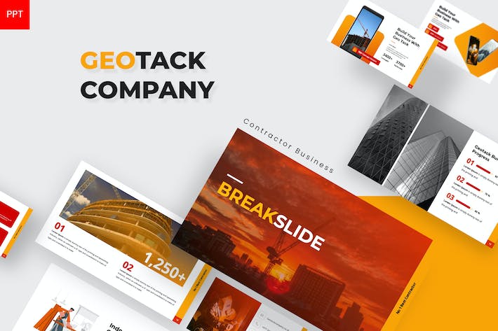 工程施工项目方案建筑融资计划书PPT模板 - 顶尖PPT