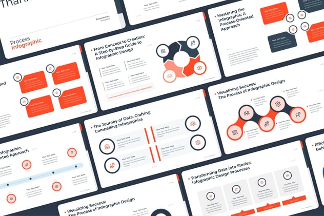 业务流程优化管理信息图形Keynote模板 - 顶尖PPT