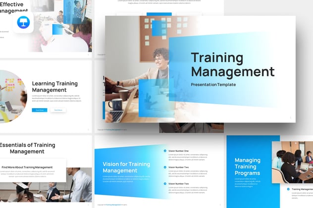 培训管理keynote模板 - 顶尖PPT