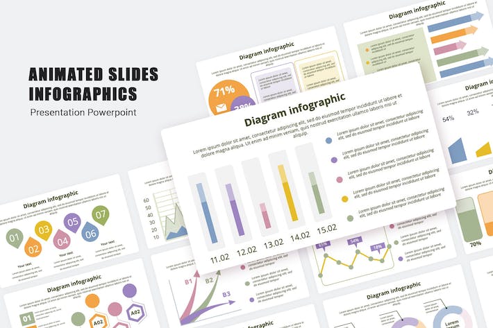 数据统计分析图表PPT模板 - 顶尖PPT