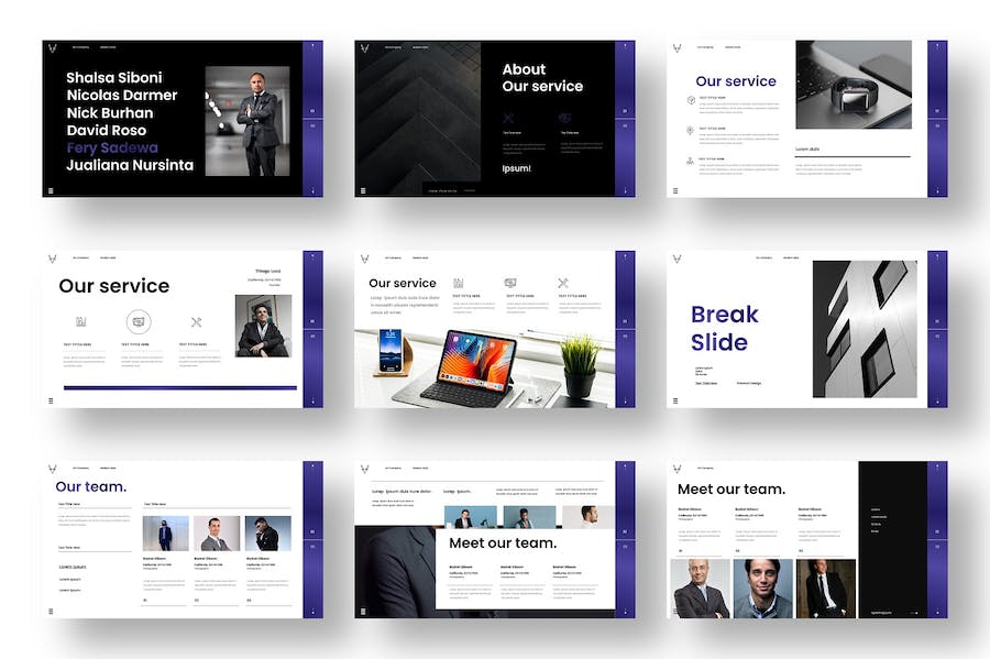 商务领域专业主题演讲展示Keynote模板 - 顶尖PPT