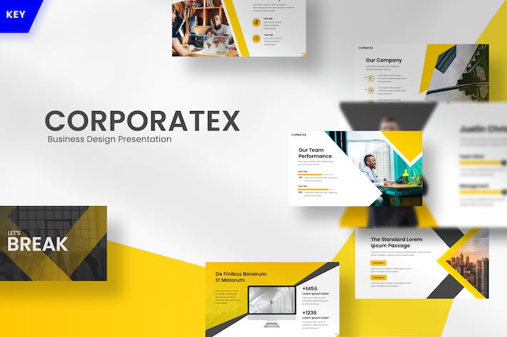 企业宣传介绍keynote模板 - 顶尖PPT