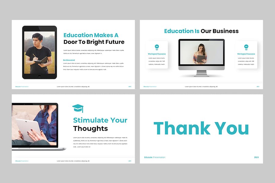 教育领域内容演示文稿PPT模板 - 顶尖PPT