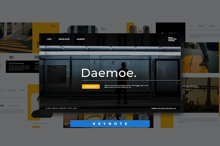 内容专业演示Keynote模板 - 顶尖PPT