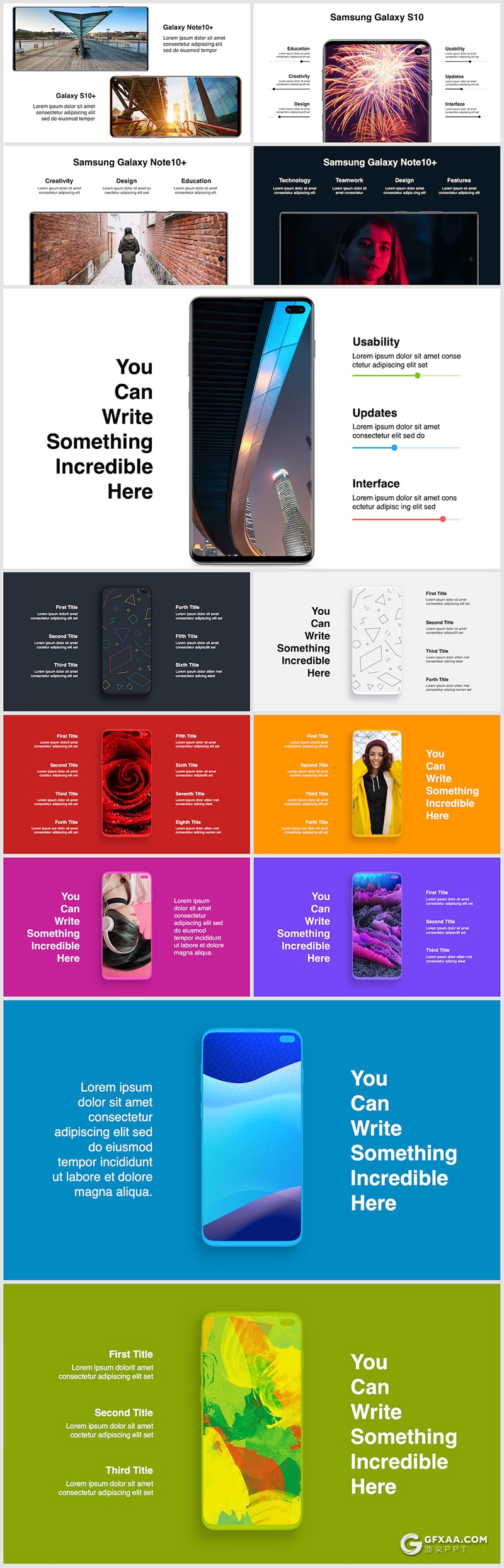 633页全动画动画电脑笔记本平板手机手表PPT贴图样机模板 - 顶尖PPT