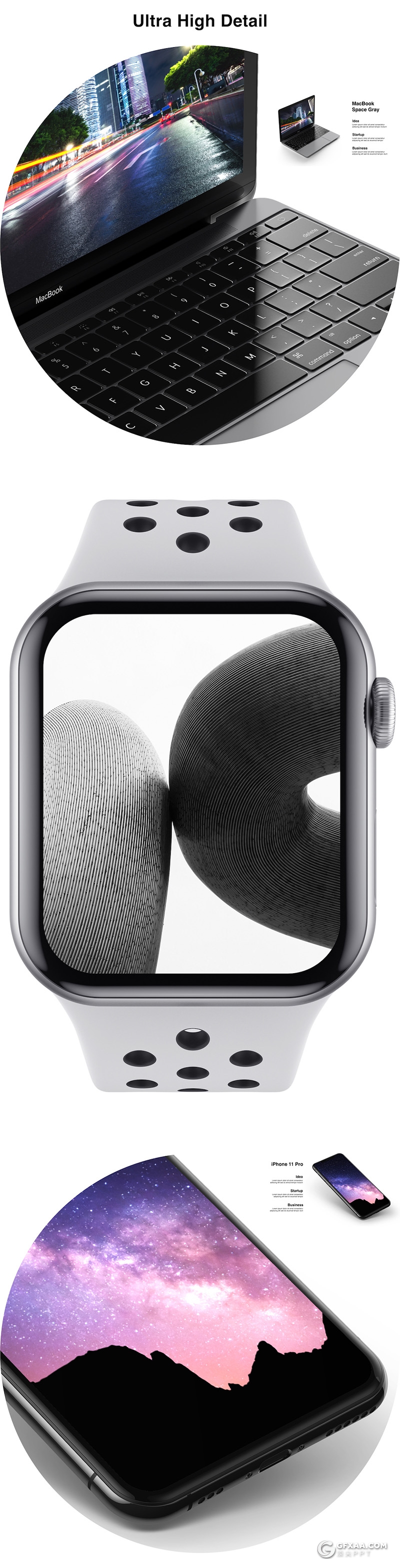 633页全动画动画电脑笔记本平板手机手表PPT贴图样机模板 - 顶尖PPT