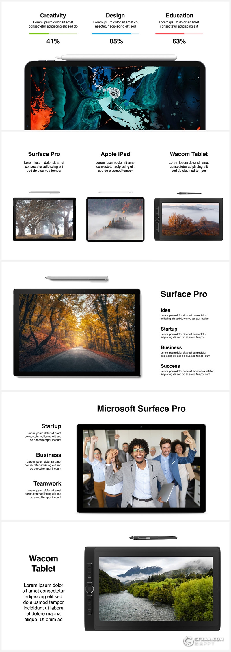 633页全动画动画电脑笔记本平板手机手表PPT贴图样机模板 - 顶尖PPT