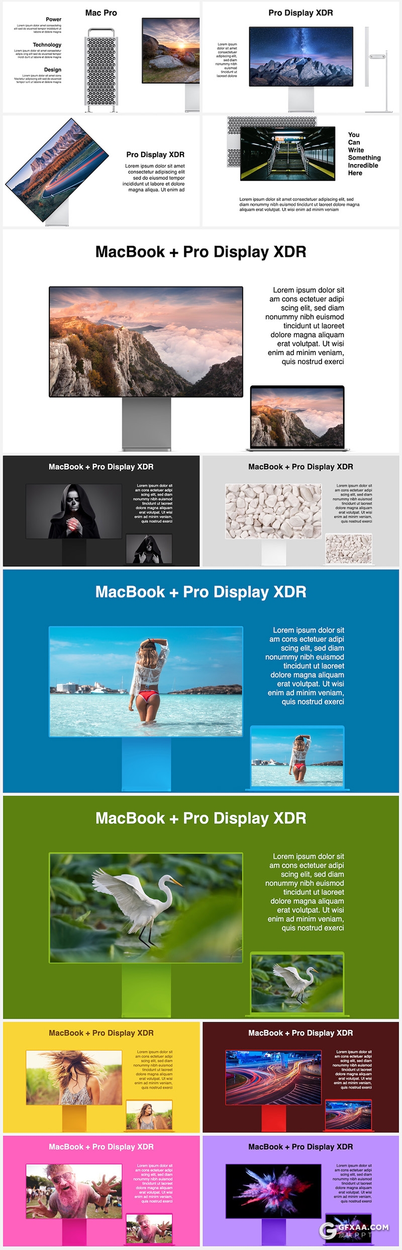 633页全动画动画电脑笔记本平板手机手表PPT贴图样机模板 - 顶尖PPT