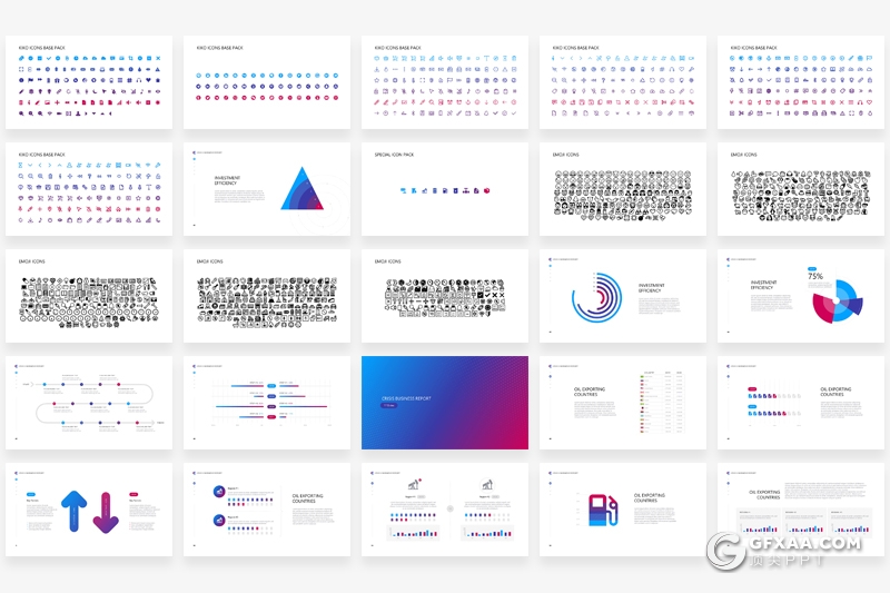 425页国外商务数据演示计划总结世界各国地图ppt模板 - 顶尖PPT