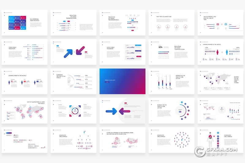 425页国外商务数据演示计划总结世界各国地图ppt模板 - 顶尖PPT