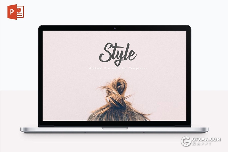 100页国外小清新文艺唯美风格PPT模板 黑白两种底色 - 顶尖PPT