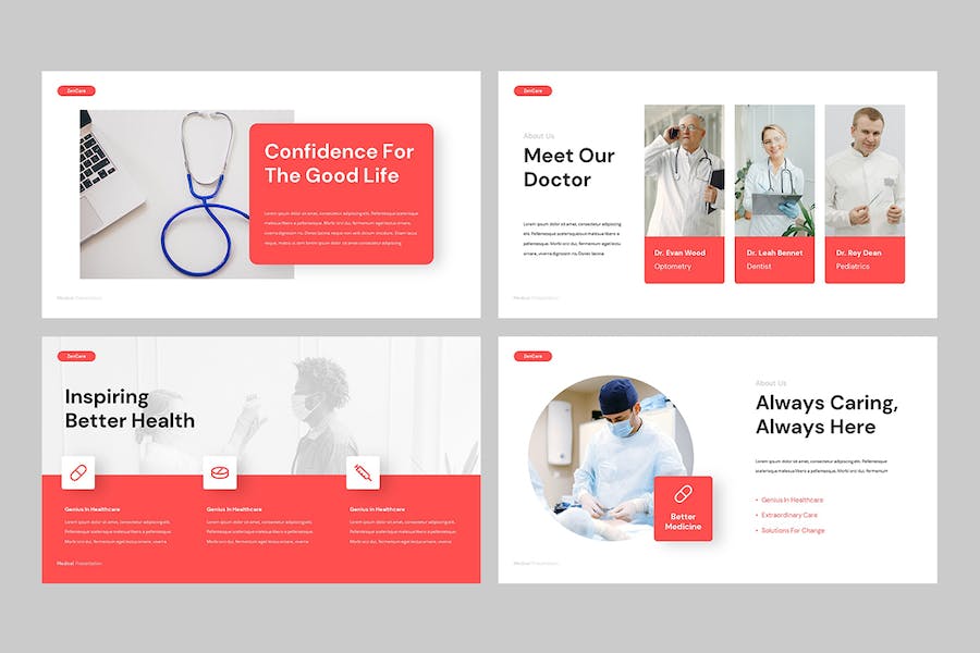 医疗健康诊疗方案展示PPT模板 - 顶尖PPT