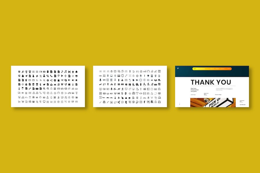 欧美商务风格企业团队展示PPT模板 - 顶尖PPT