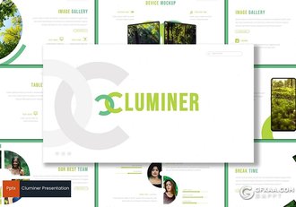 30页全球森林植被绿化数据分析统计PPT模板5种主题配色 - 顶尖PPT