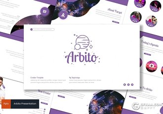 30页创意波浪图形设计简约文艺多用途PPT模板5种主题配色 - 顶尖PPT